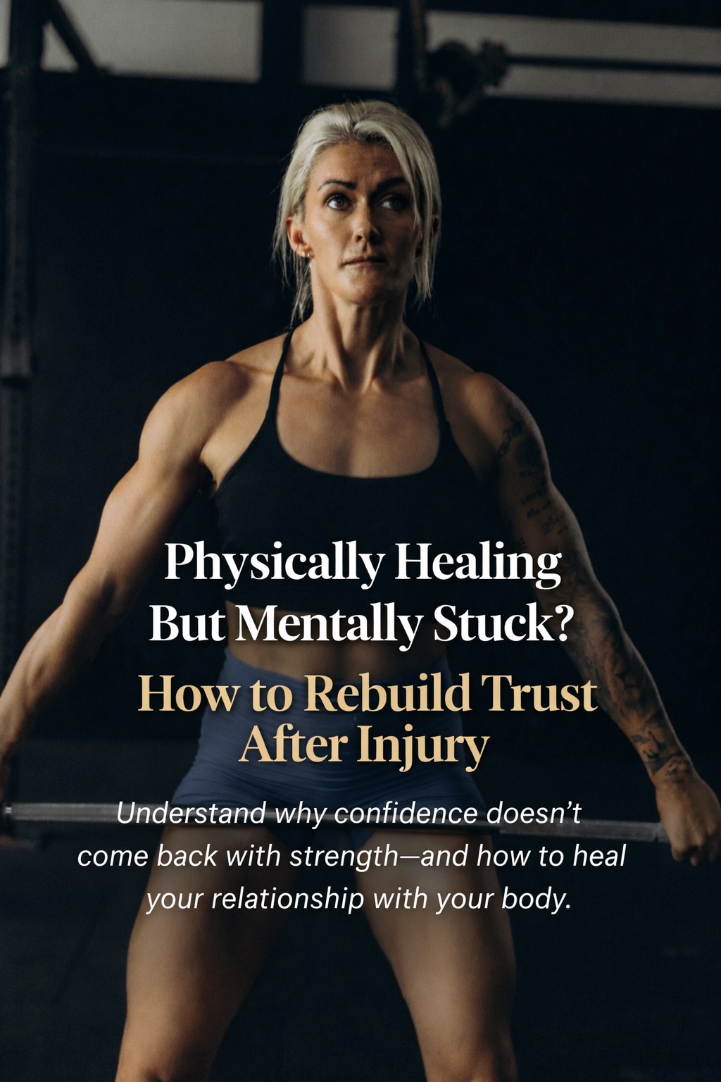 katelin van zyl physically healing but mentally stuck injury recovery